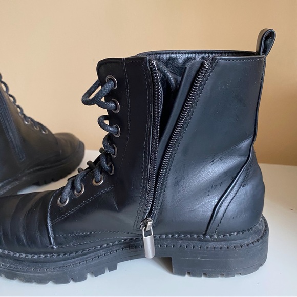 Steve Madden Combat boot - Vegan 'leather' - Picture 6 of 11